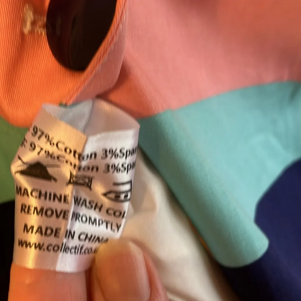 Collectif Camilla Candy Stripes Skirt - Picture 9 of 11